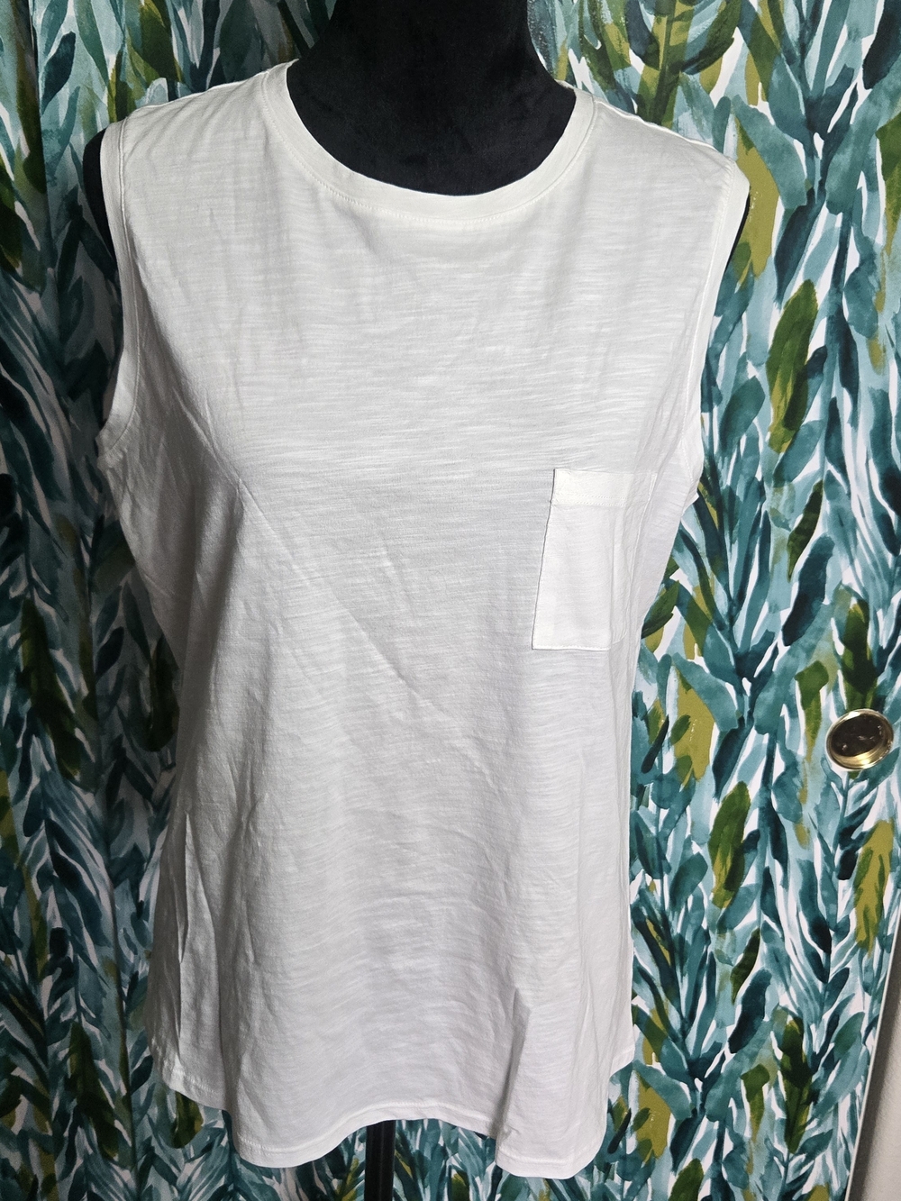 Garnet Hill Weekender Crewneck Tank - Picture 2 of 7